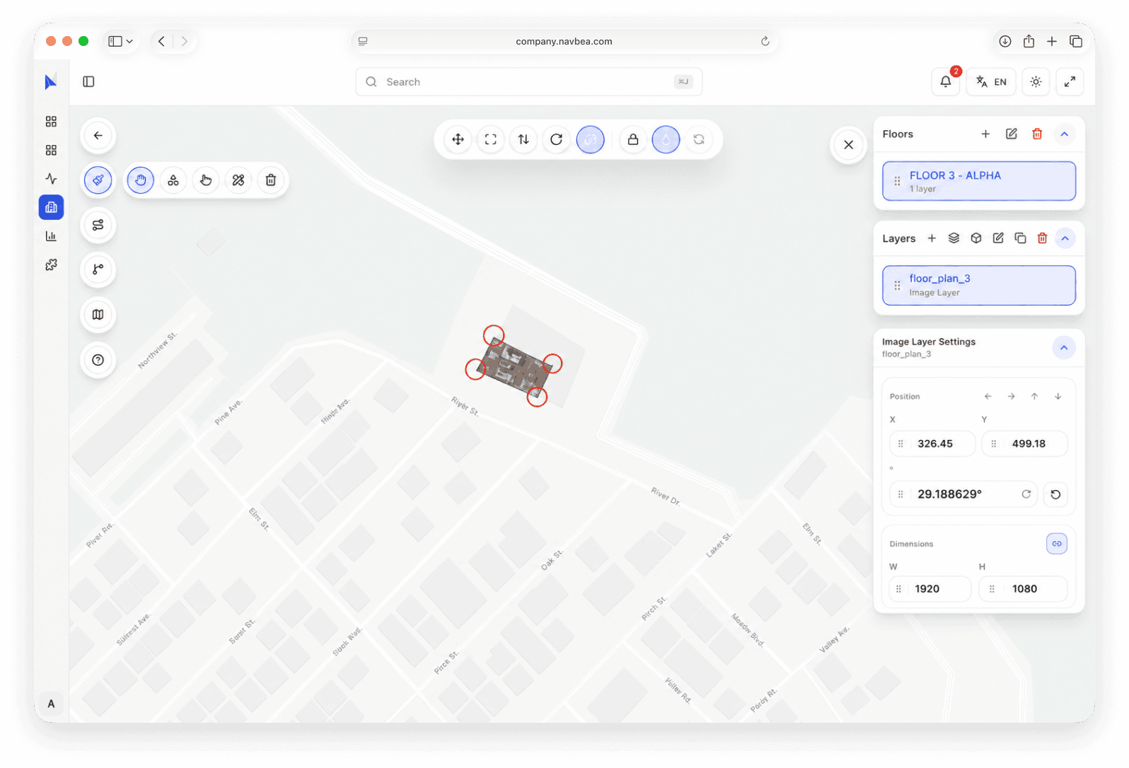 Add your floor plans,