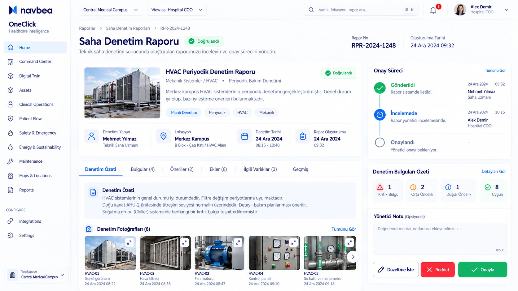Navbea Builder Onay Ekranı